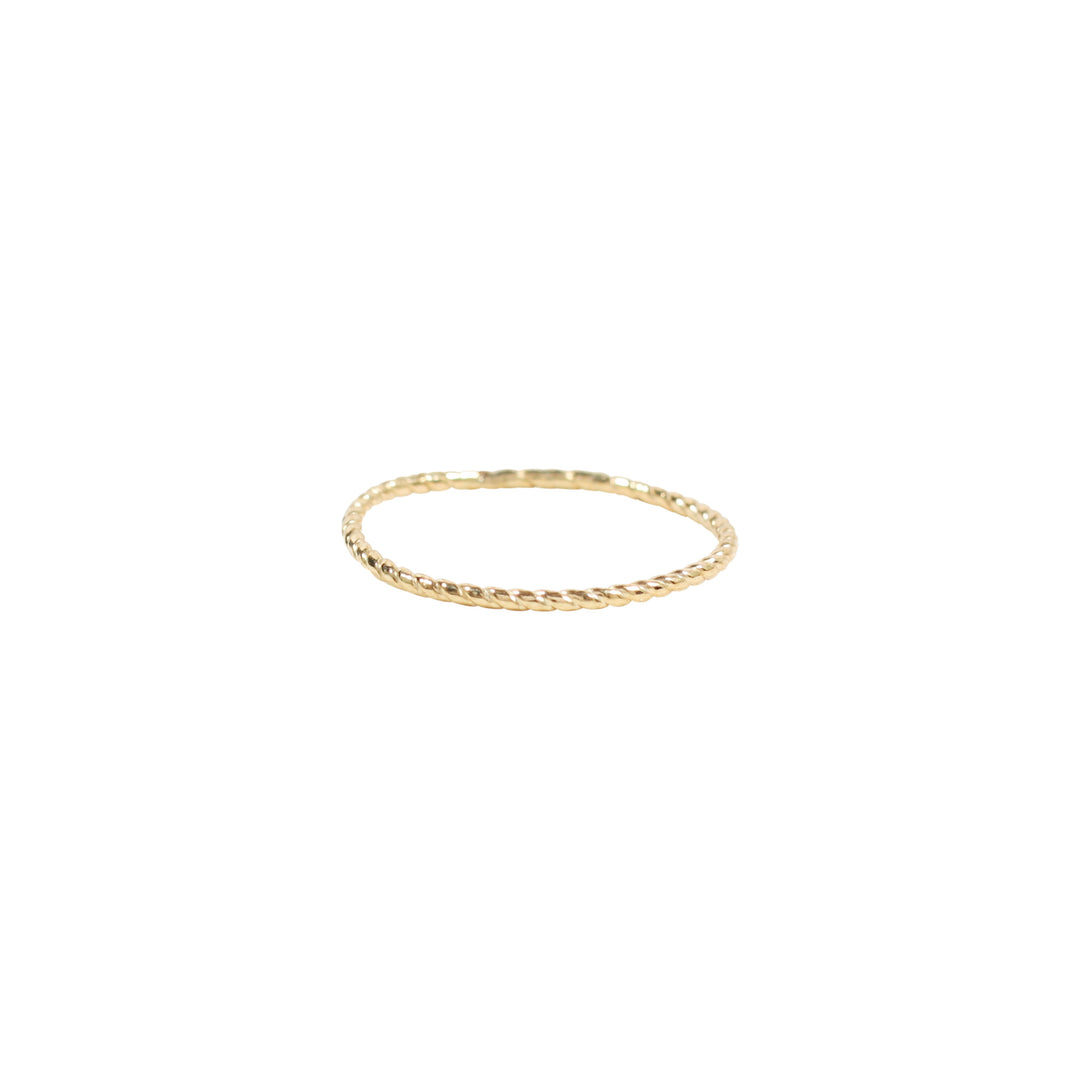 Spiral Ring - Rings - Gold - Gold / 5 - Azil Boutique