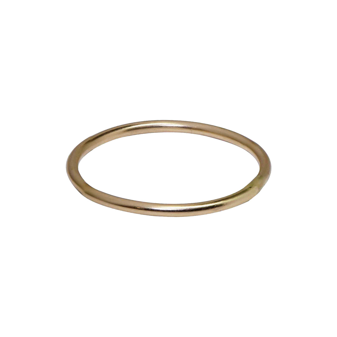 Smooth Stacking Ring - Rings - Gold - Gold / 6 - Azil Boutique