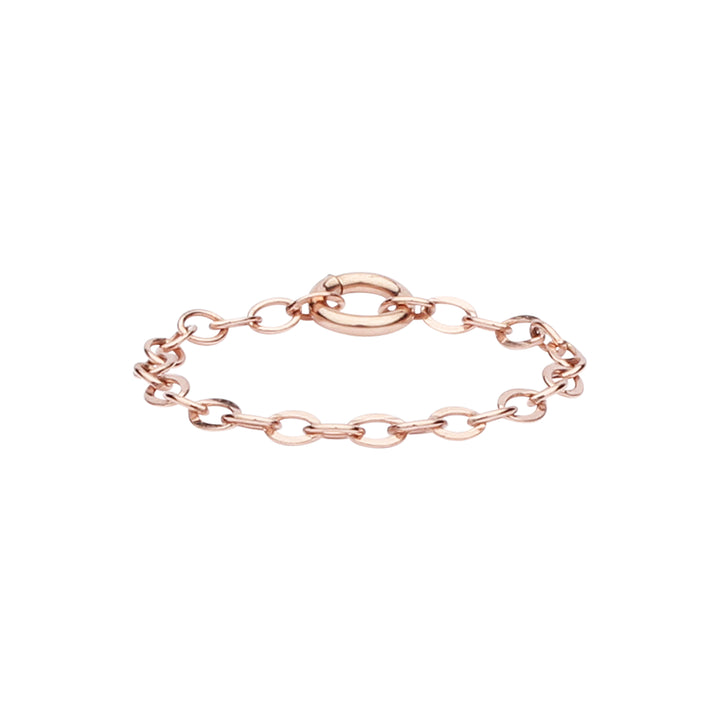Chain Ring - Rings - Rosegold - Rosegold / 2 - Azil Boutique