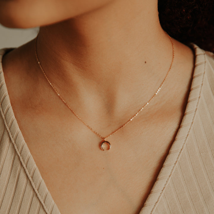 Tiny Horn Necklace - Necklaces -  -  - Azil Boutique