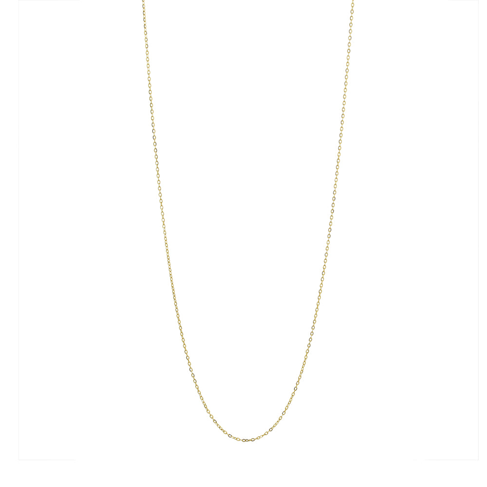 Thin Chain Necklace - Necklaces - Gold - Gold / 16" - Azil Boutique