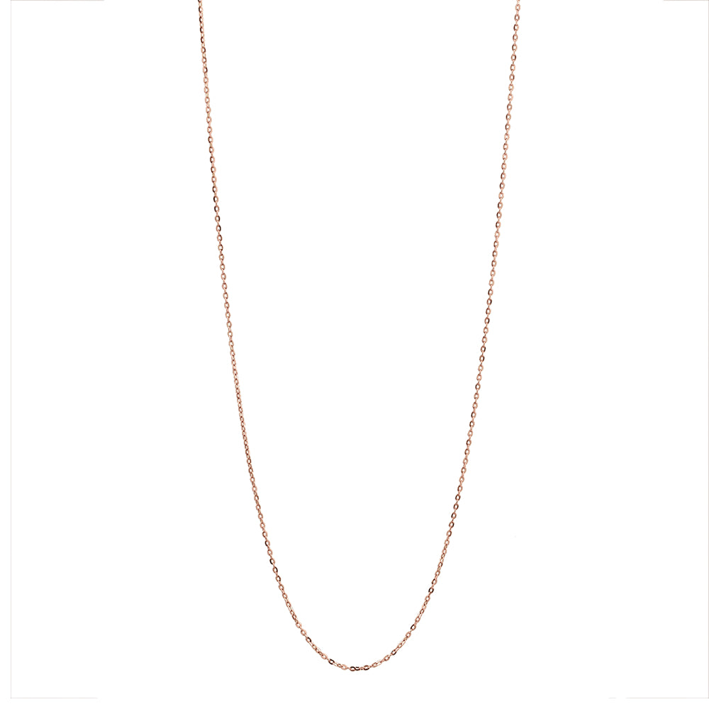 Thin Chain Necklace - Necklaces - Rosegold - Rosegold / 16" - Azil Boutique