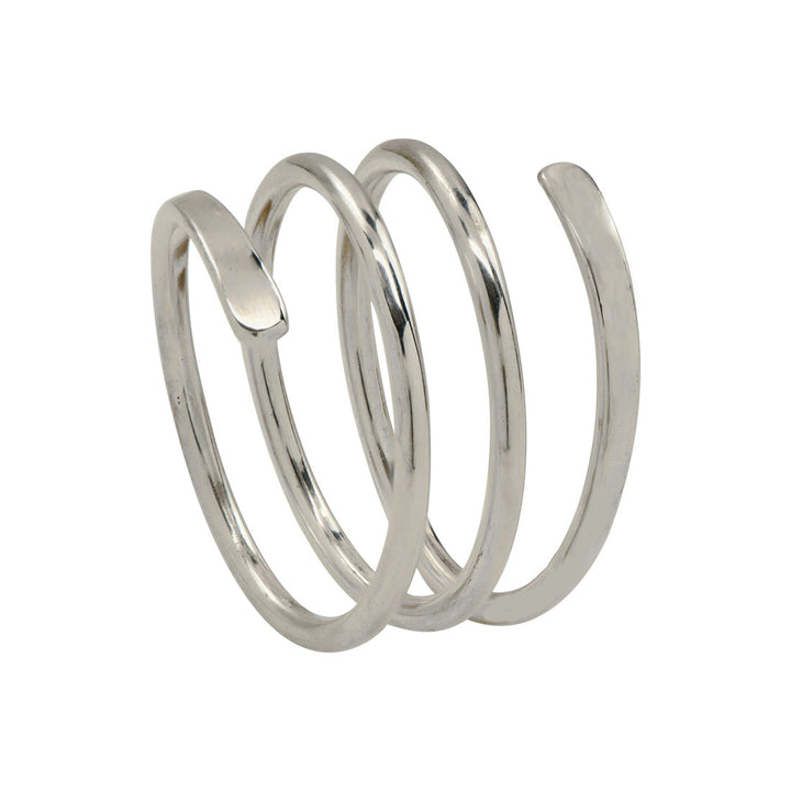 Multiple Twirl Ring - Rings - Silver - Silver / 5 - Azil Boutique
