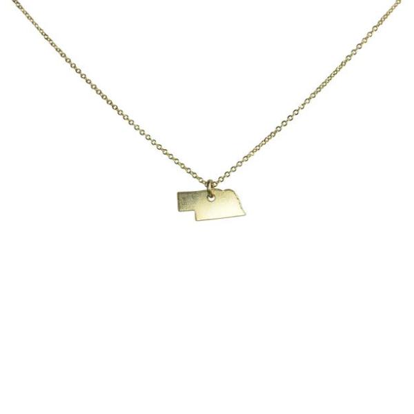 State Necklace - Necklaces - Gold - Gold / NE - Azil Boutique