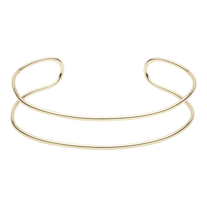 SALE - Double Cuff - Bracelets - Gold - Gold - Azil Boutique