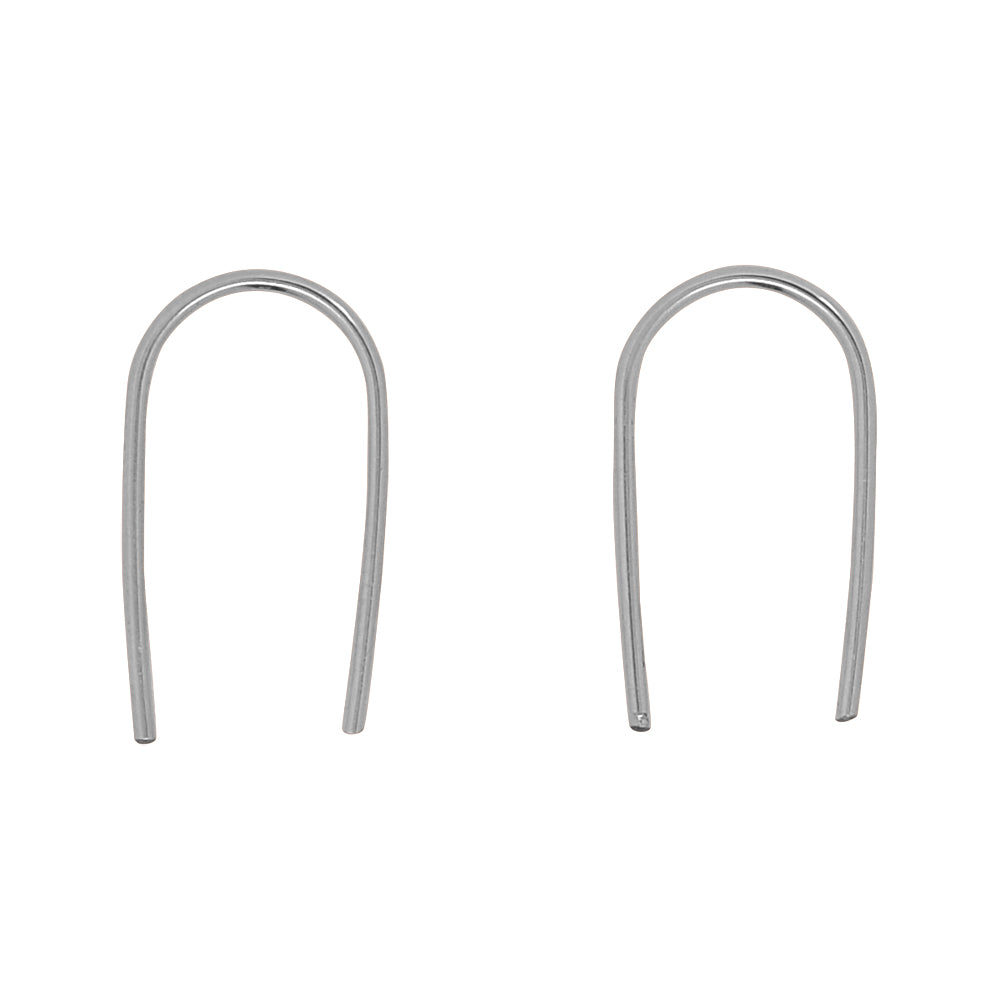 SALE - Arc Earrings - Earrings - Silver - Silver / Medium - Azil Boutique