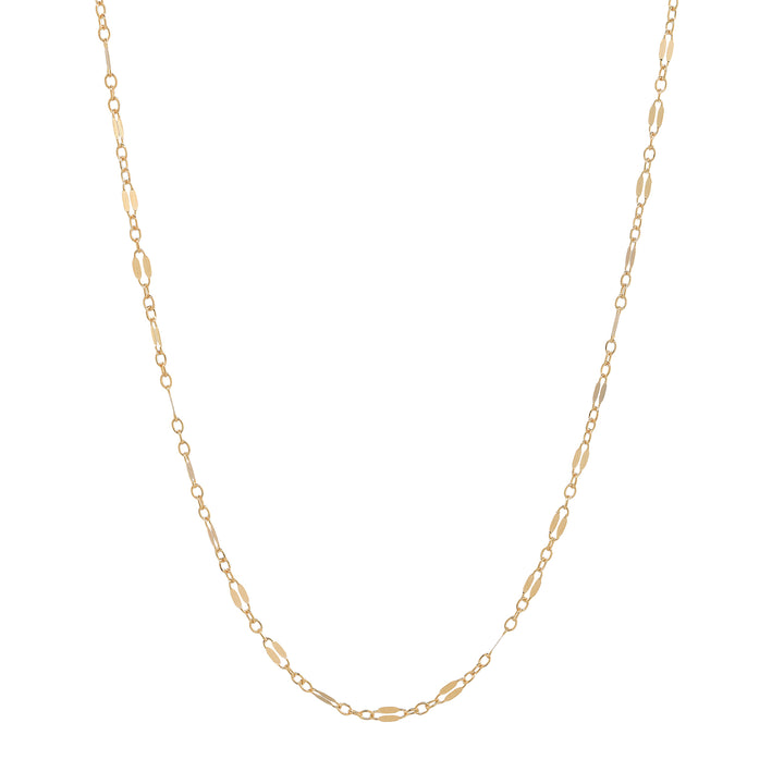 Geometric Cable Chain Necklace - Necklaces - Gold - Gold / 15'' - Azil Boutique