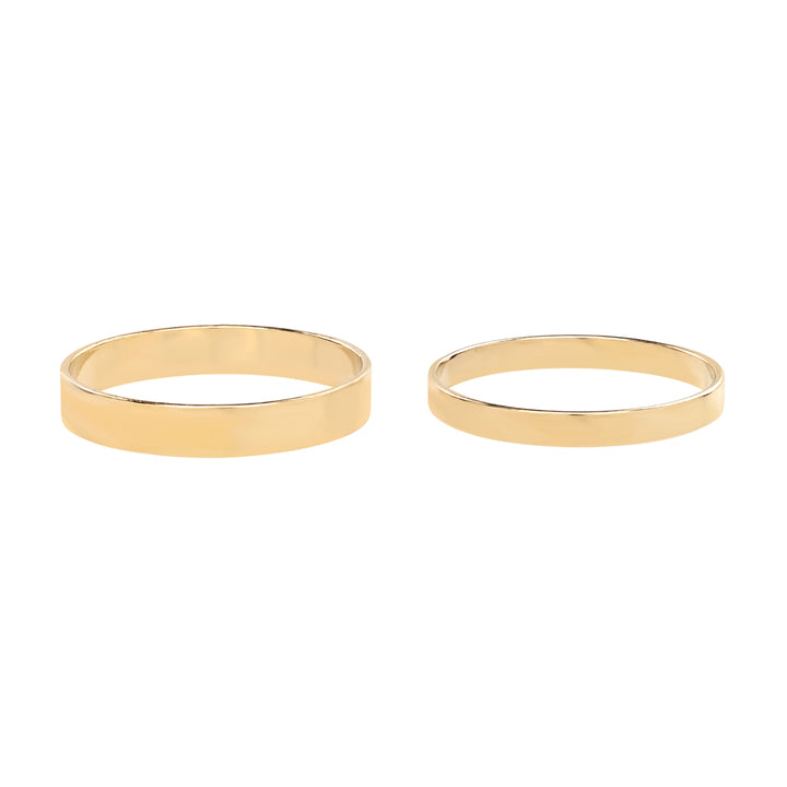 Bold Smooth Band Ring - Rings -  -  - Azil Boutique
