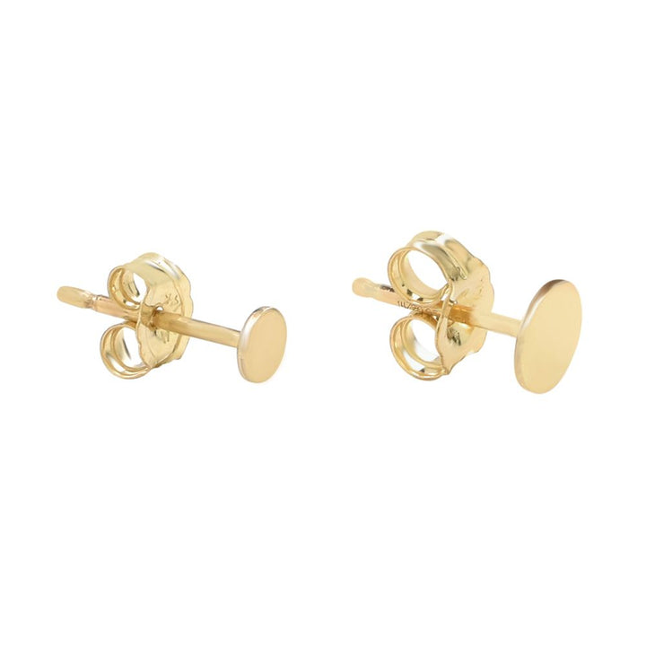 Solid Circle Studs - Earrings -  -  - Azil Boutique